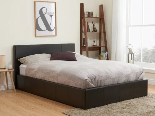 4ft Small Double Upholstered Leather Bed Frames 4ft Small Double Upholstered Leather Bed Frames