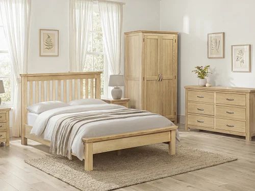 ASC Elgin Light Oak Assembled Bedroom Furniture ASC Elgin Light Oak Assembled Bedroom Furniture