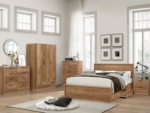 Birlea Stockwell Rustic Oak Bedroom Furniture Birlea Stockwell Rustic Oak Bedroom Furniture