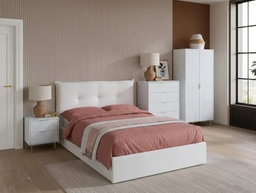 Birlea Zara White Wooden Bedroom Furniture Birlea Zara White Wooden Bedroom Furniture