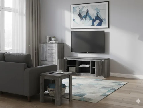 GFW Canyon Charcoal Grey Living Room Furniture GFW Canyon Charcoal Grey Living Room Furniture