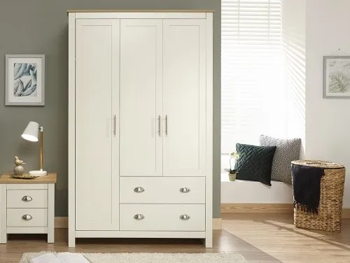 GFW Lancaster Cream and Oak Bedroom Furniture GFW Lancaster Cream and Oak Bedroom Furniture