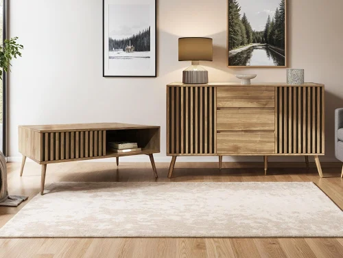 GFW Rowan Oak Living Room Furniture GFW Rowan Oak Living Room Furniture