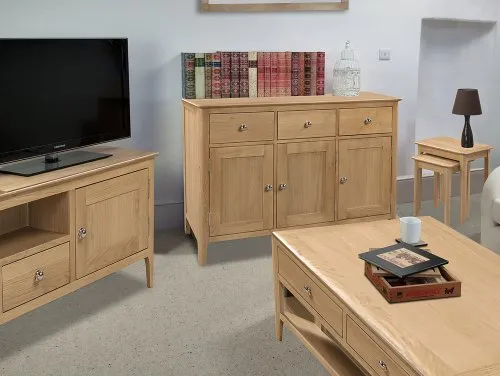 Julian Bowen Cotswold Oak Assembled Living Room Furniture Julian Bowen Cotswold Oak Assembled Living Room Furniture
