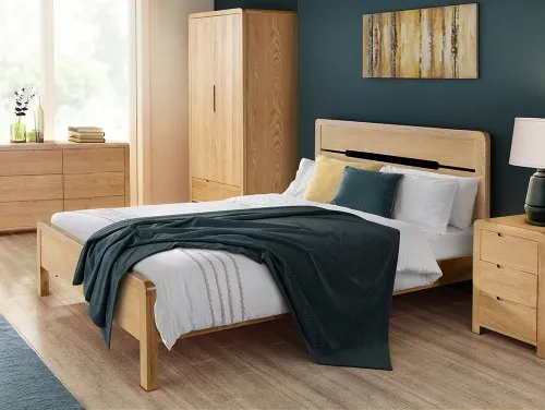 Julian Bowen Curve Oak Assembled Bedroom Furniture Julian Bowen Curve Oak Assembled Bedroom Furniture