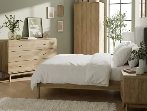 Julian Bowen Ingrid Light Oak Flat Packed Bedroom Furniture Julian Bowen Ingrid Light Oak Flat Packed Bedroom Furniture