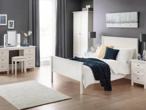 Julian Bowen Maine Surf White Bedroom Furniture Julian Bowen Maine Surf White Bedroom Furniture