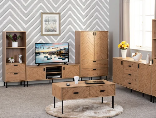 Seconique Leon Oak Living Room Furniture Seconique Leon Oak Living Room Furniture