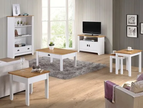 Seconique Ludlow White and Oak Living Room Furniture Seconique Ludlow White and Oak Living Room Furniture