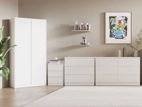 Seconique Malvern White Bedroom Furniture Seconique Malvern White Bedroom Furniture