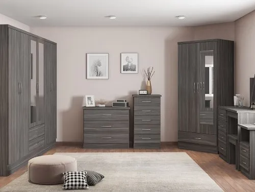 Seconique Nevada Black Bedroom Furniture Seconique Nevada Black Bedroom Furniture
