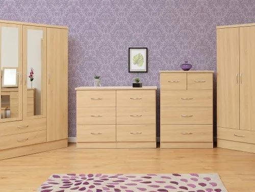 Seconique Nevada Sonoma Oak Bedroom Furniture Seconique Nevada Sonoma Oak Bedroom Furniture