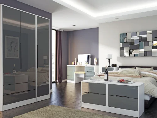 Welcome Monaco Gloss Assembled Bedroom Furniture Welcome Monaco Gloss Assembled Bedroom Furniture