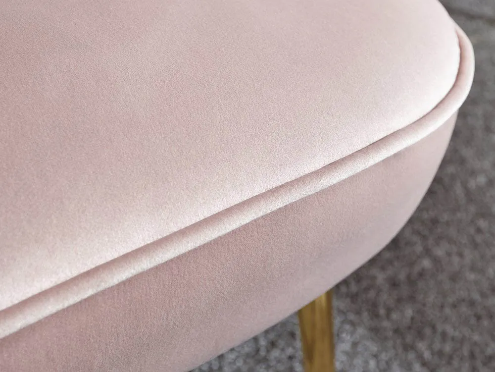 GFW GFW Pettine Pink Fabric Accent Chair