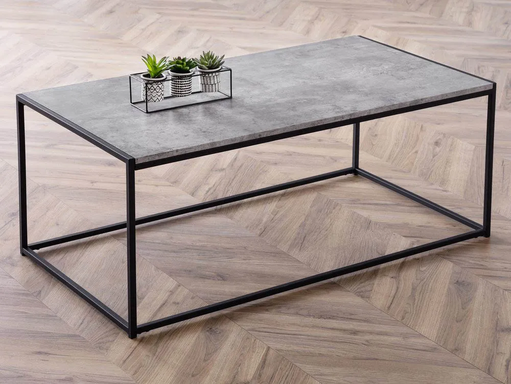 Julian Bowen Julian Bowen Staten Concrete Effect Coffee Table