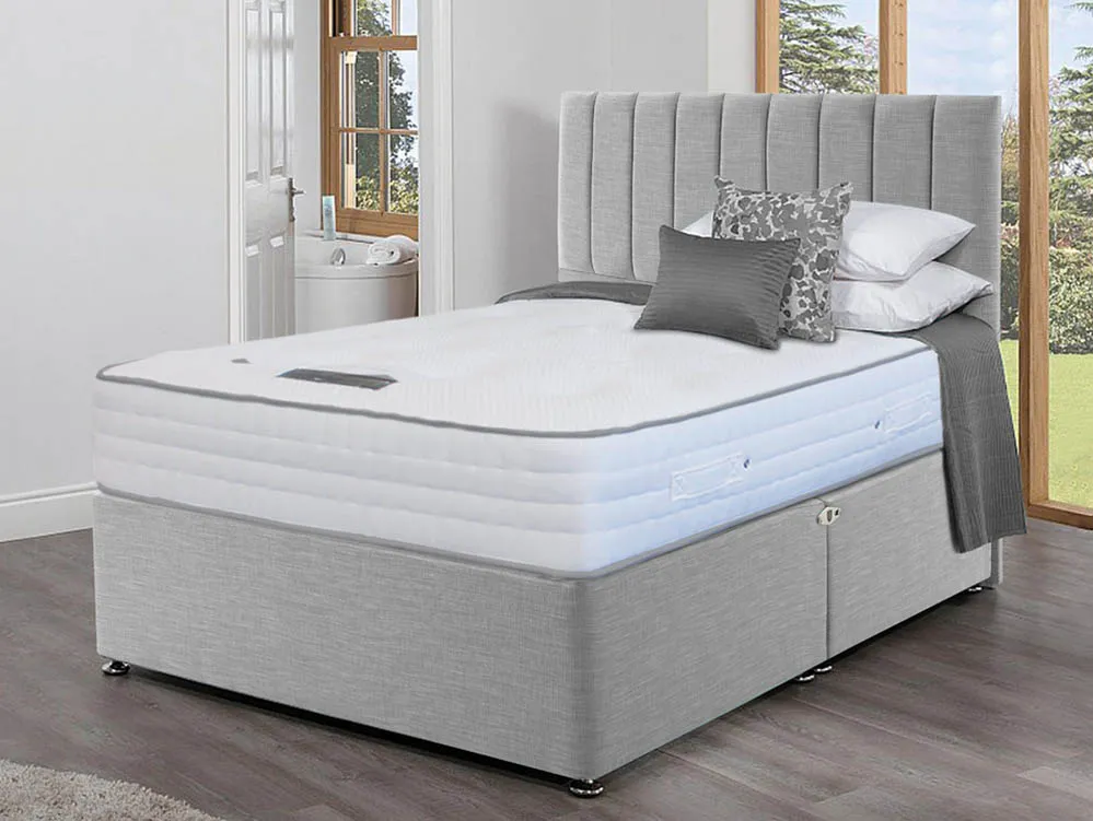 ASC ASC Bordeaux Pocket 1000 4ft6 Double Lunar Divan Bed