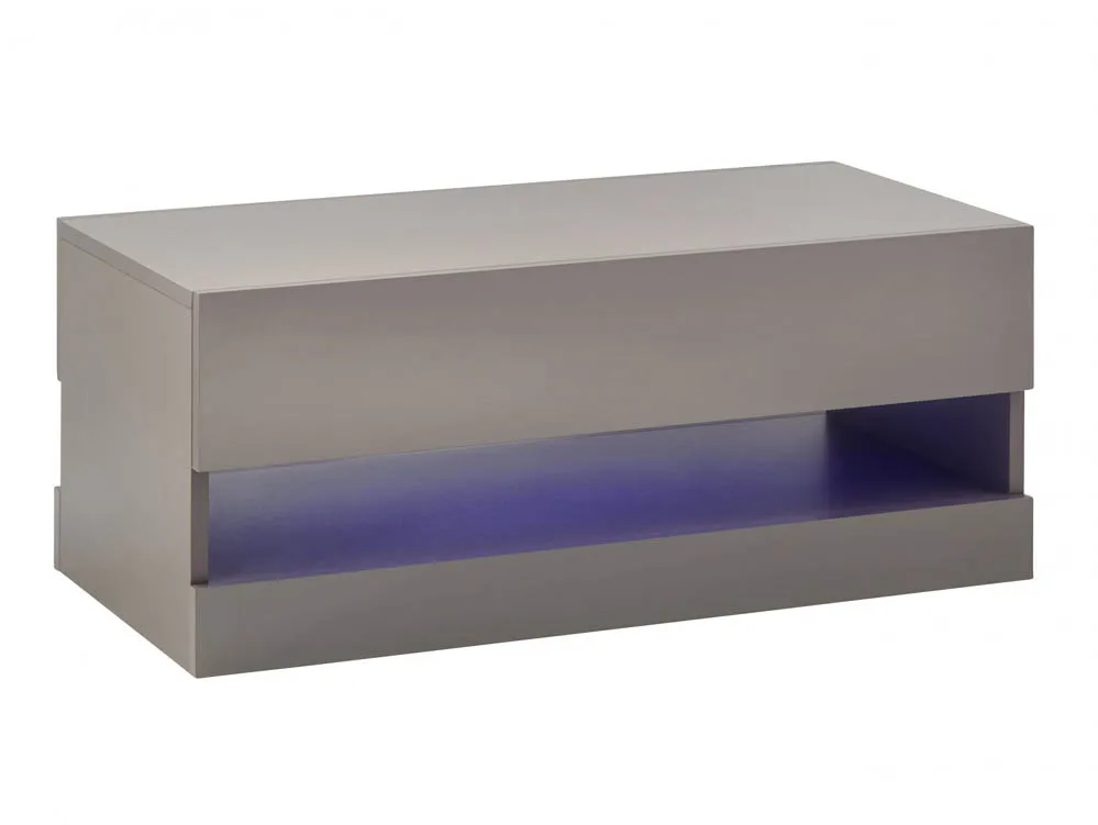 GFW GFW Galicia Grey Coffee Table with LED Lighting