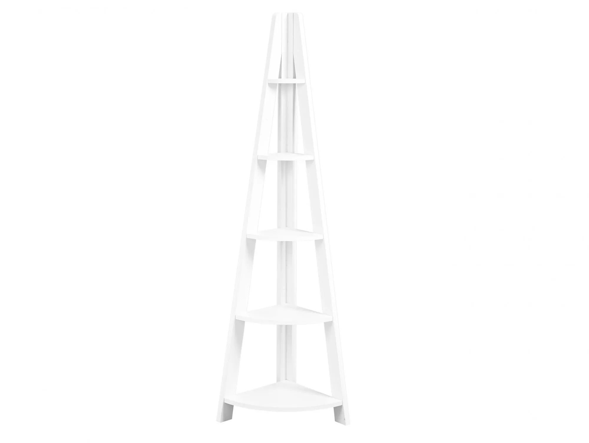 LPD LPD Tiva White Corner Ladder Shelving Unit