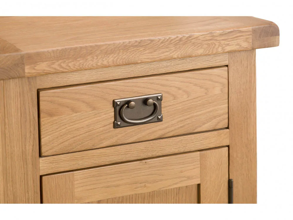 Kenmore Kenmore Waverley Oak 1 Door 1 Drawer Lamp Table (Assembled)