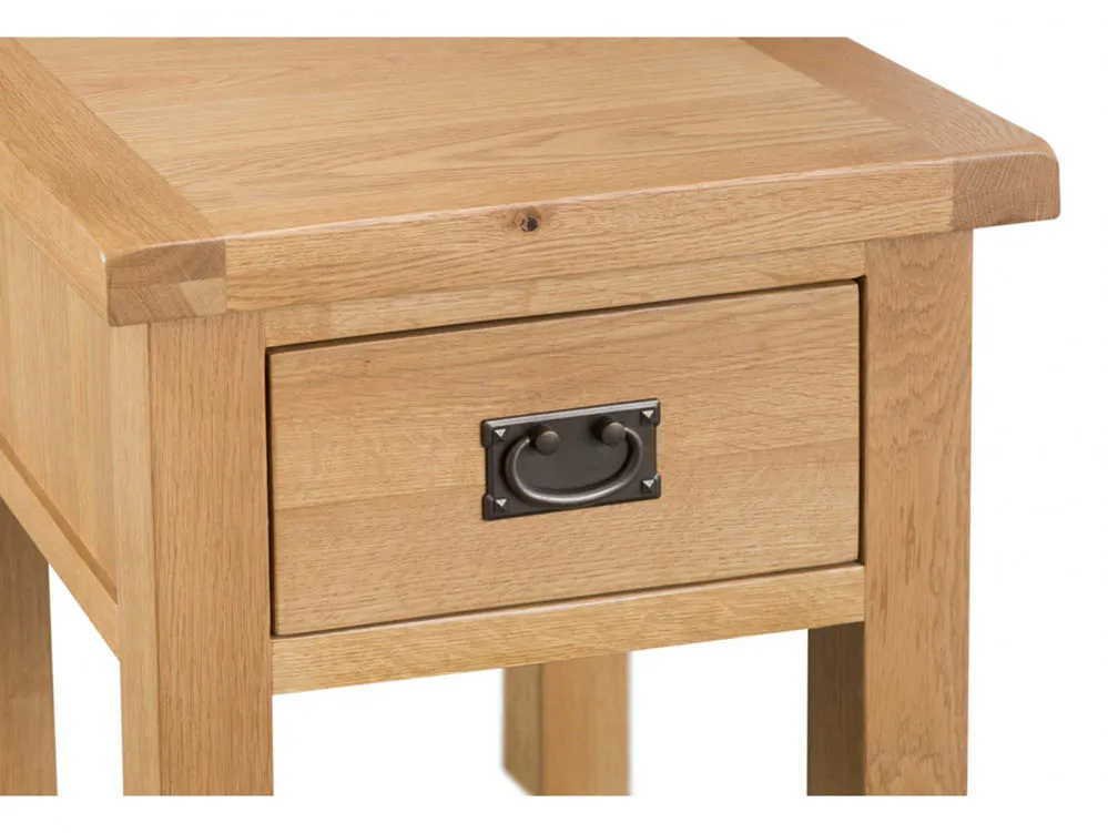 Kenmore Kenmore Waverley Oak 1 Drawer Lamp Table (Assembled)