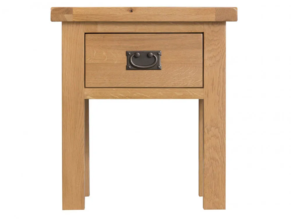 Kenmore Kenmore Waverley Oak 1 Drawer Lamp Table (Assembled)