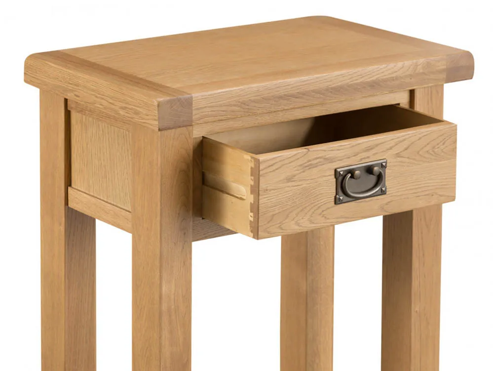 Kenmore Kenmore Waverley Oak 1 Drawer Large Lamp Table (Assembled)