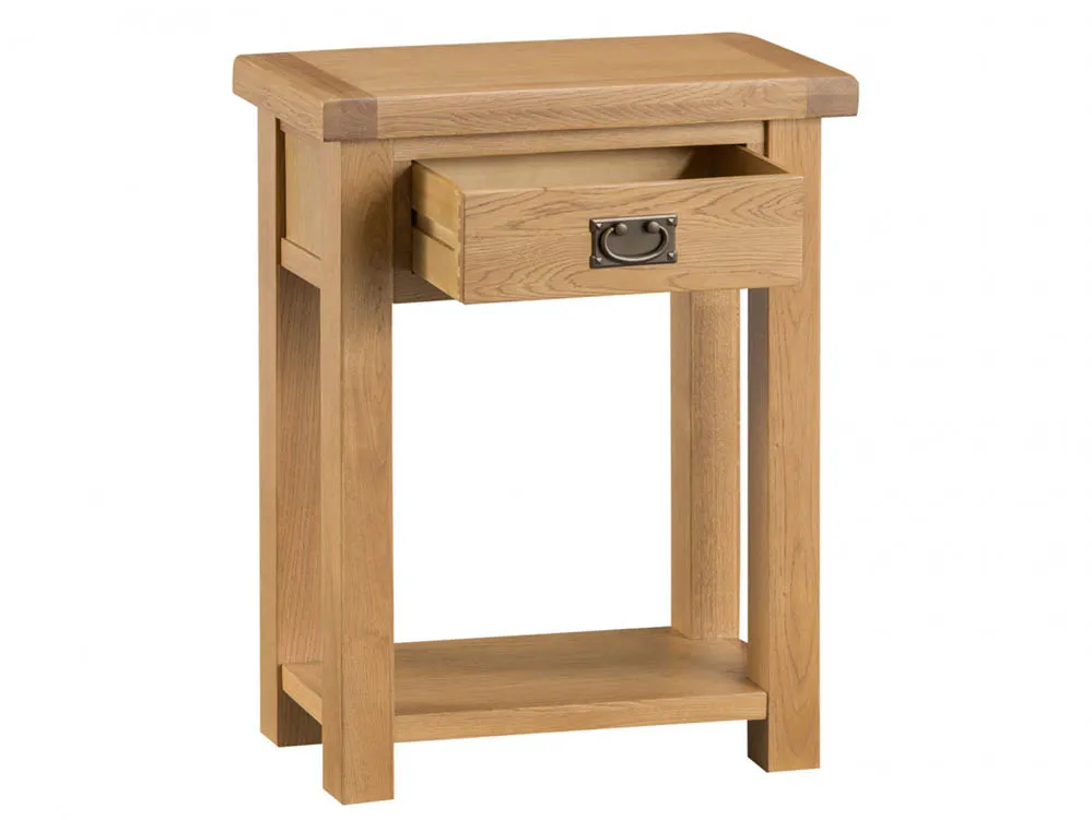 Kenmore Kenmore Waverley Oak 1 Drawer Large Lamp Table (Assembled)