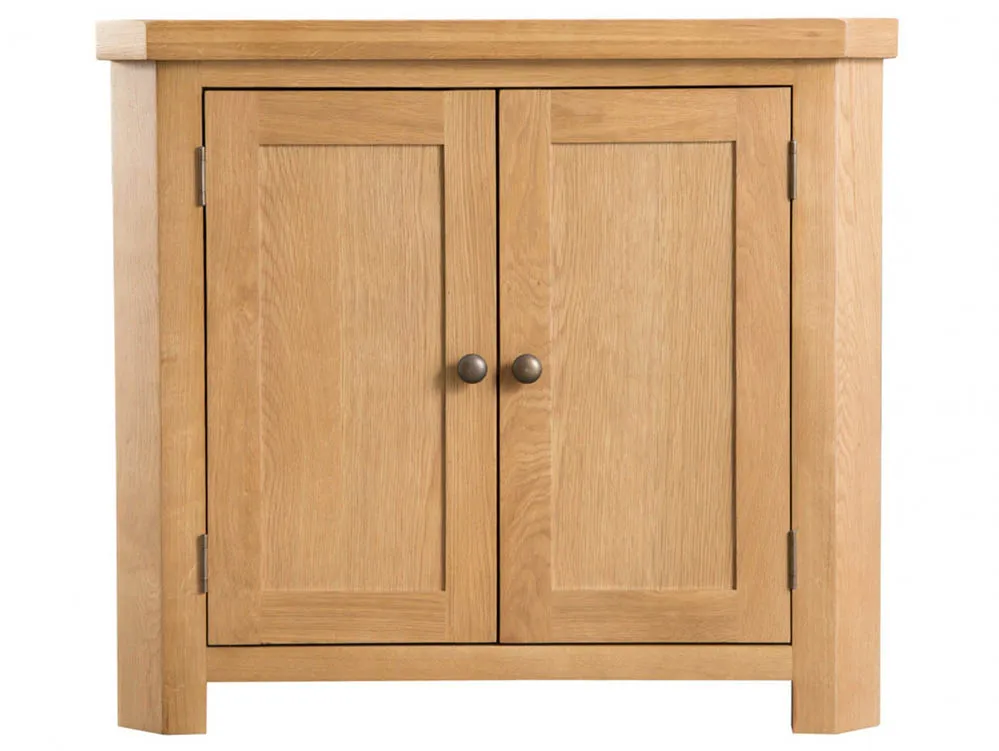 Kenmore Kenmore Waverley Oak 2 Door Corner Storage Unit (Assembled)