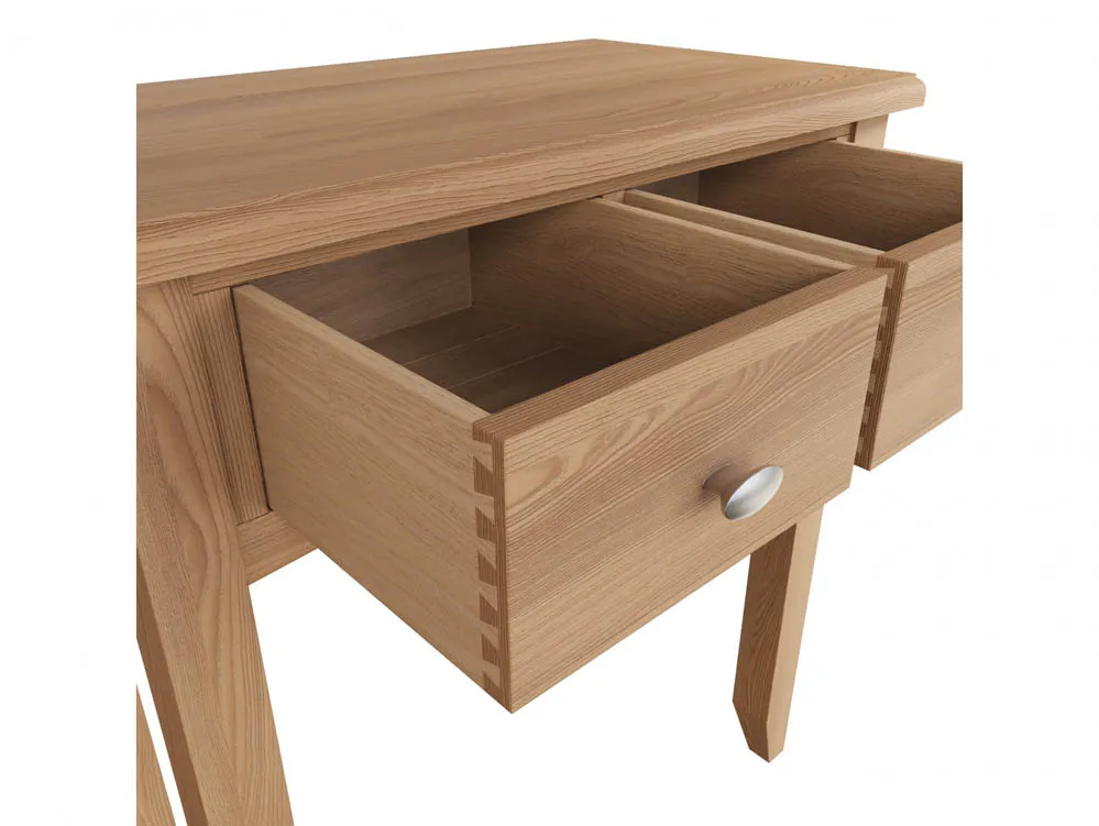 Kenmore Kenmore Dakota Oak 2 Drawer Dressing Table