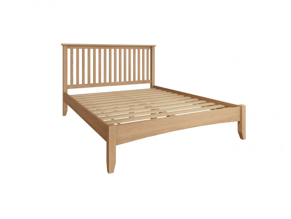 Kenmore Kenmore Dakota 5ft King Size Oak Wooden Bed Frame