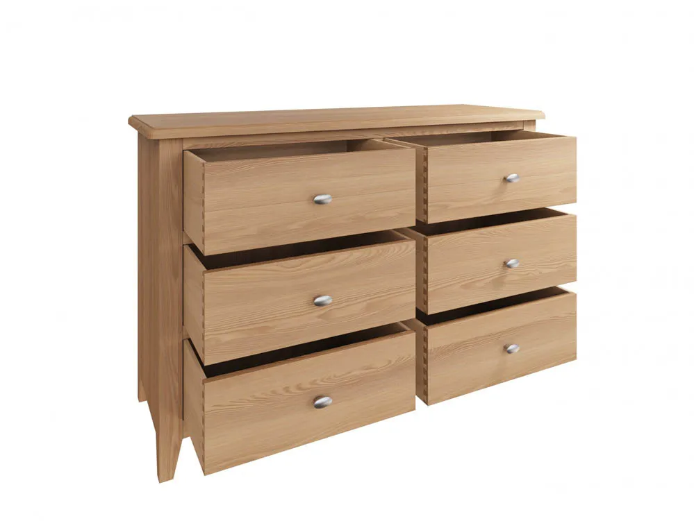 Kenmore Kenmore Dakota Oak 6 Drawer Chest of Drawers (Assembled)