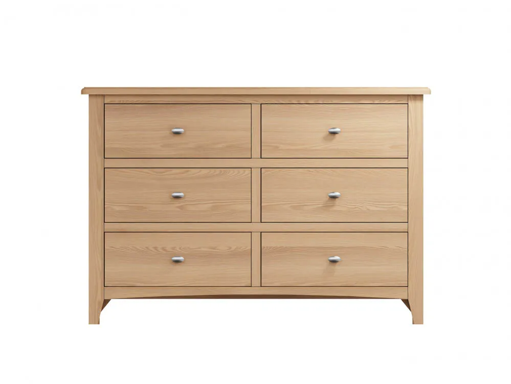 Kenmore Kenmore Dakota Oak 6 Drawer Chest of Drawers (Assembled)