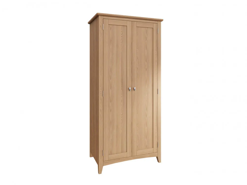 Kenmore Kenmore Dakota Oak 2 Door Double Wardrobe