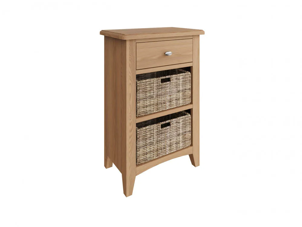 Kenmore Kenmore Dakota Oak 1 Drawer Small Storage Unit (Assembled)