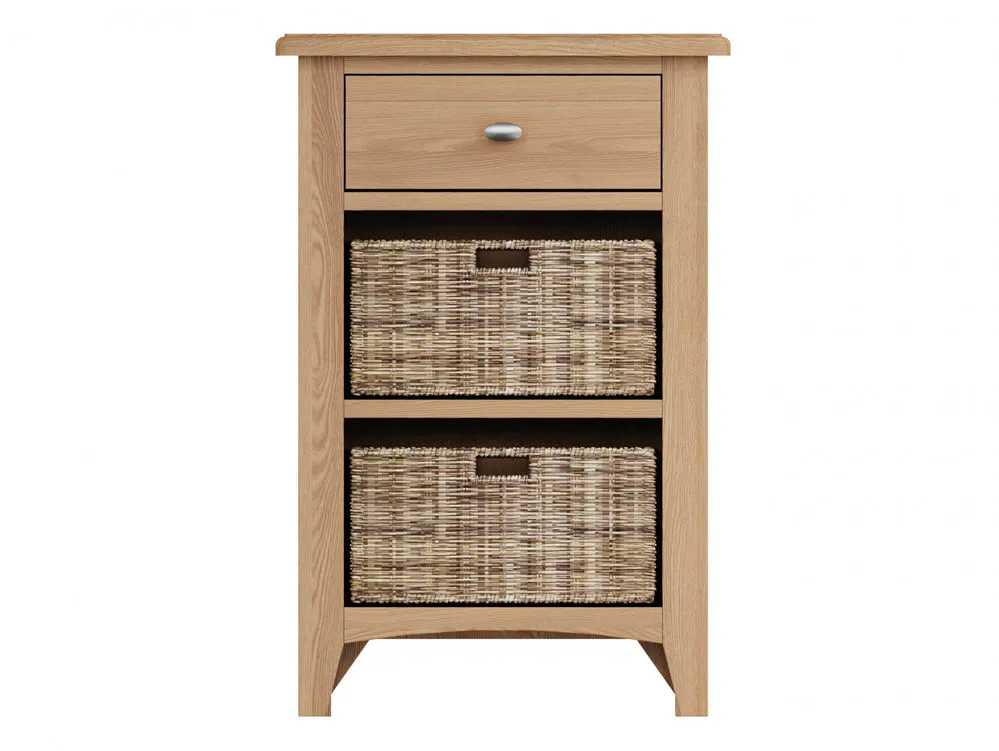 Kenmore Kenmore Dakota Oak 1 Drawer Small Storage Unit (Assembled)