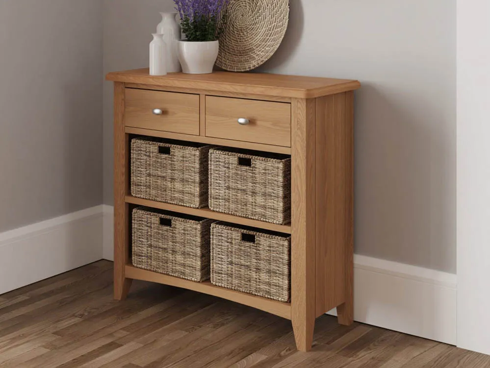 Kenmore Kenmore Dakota Oak 2 Drawer Compact Sideboard (Assembled)