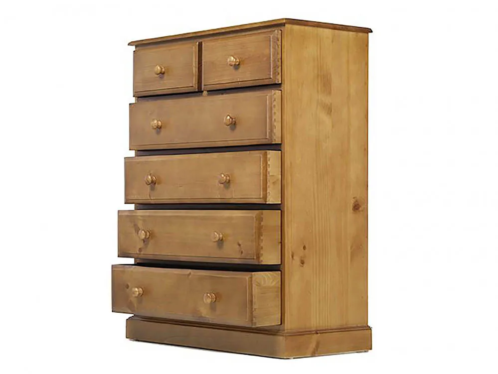 Archers Archers Berwick 4+2 Drawer Pine Wooden Chest of Drawers (Assembled)