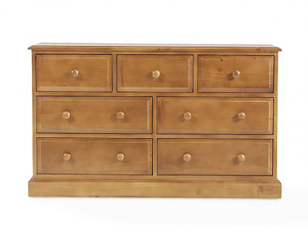 Archers Archers Berwick 4+3 Drawer Pine Wooden Chest of Drawers (Assembled)