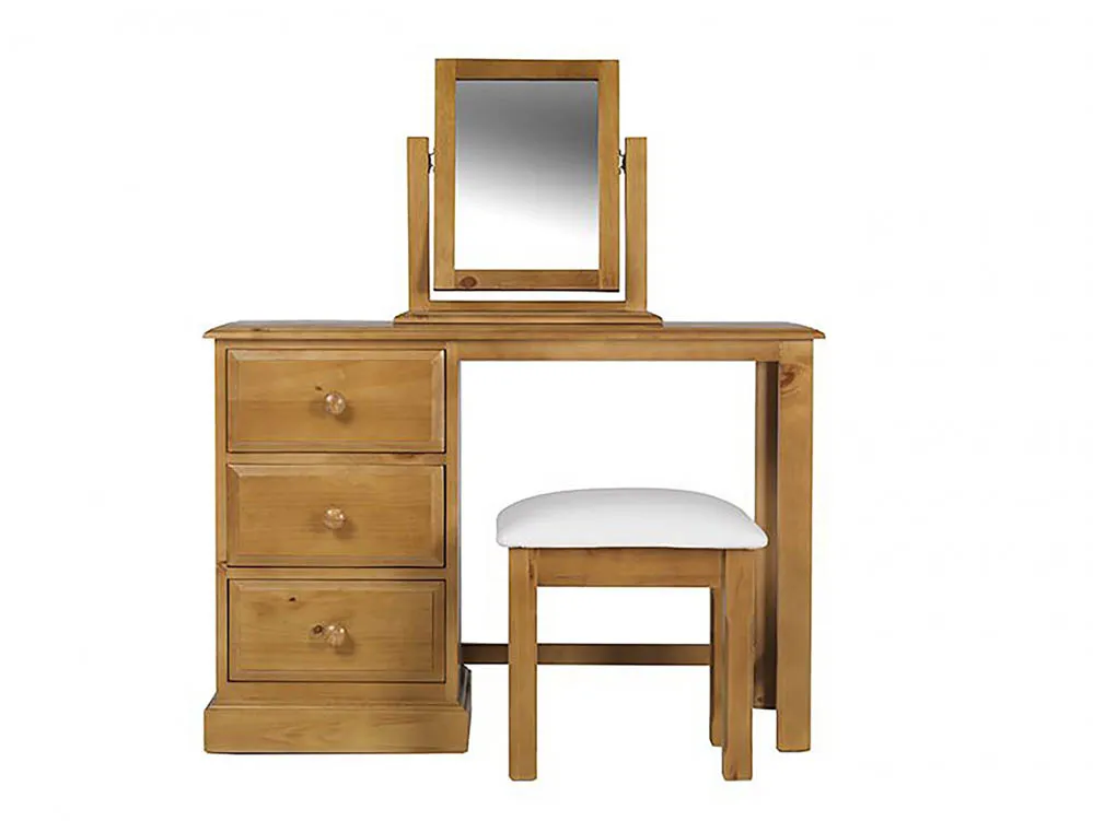 Archers Archers Berwick Pine Wooden Dressing Table Set (Assembled)