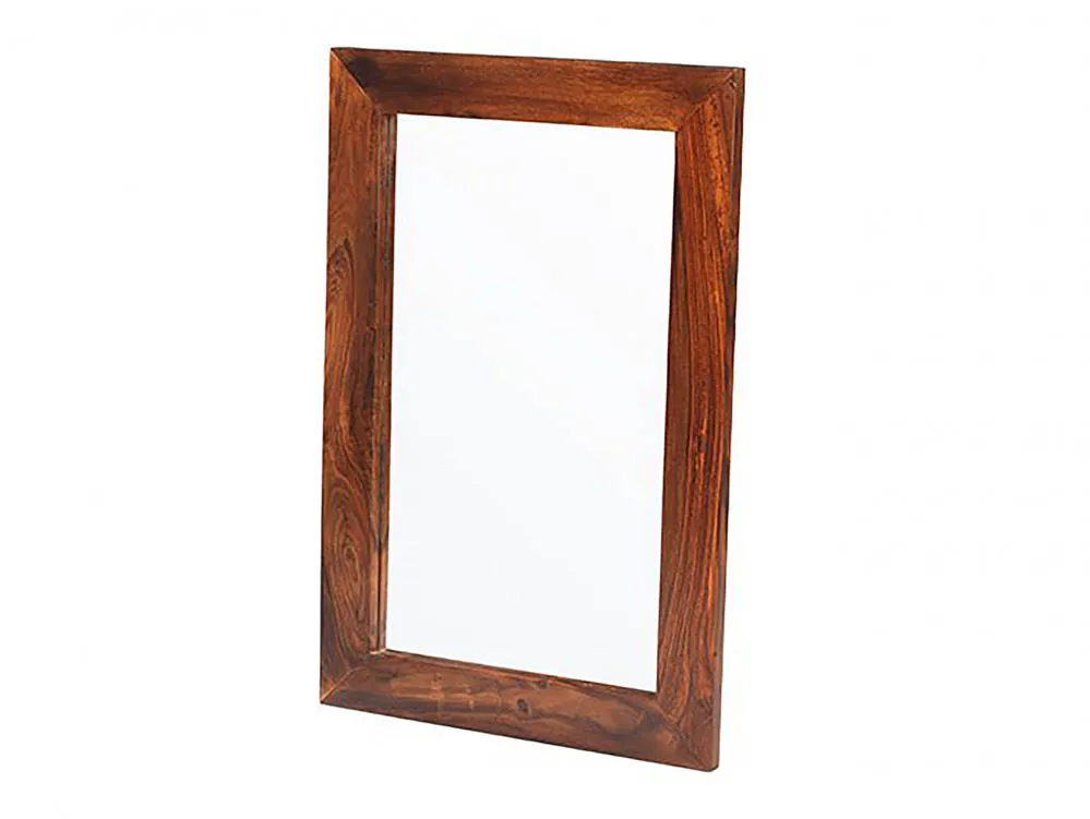 Archers Archers Santa Clara Acacia Small Wooden Wall Mirror