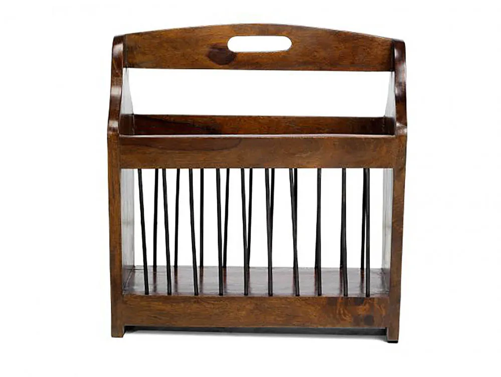 Archers Archers Santa Clara Acacia Wooden Magazine Rack