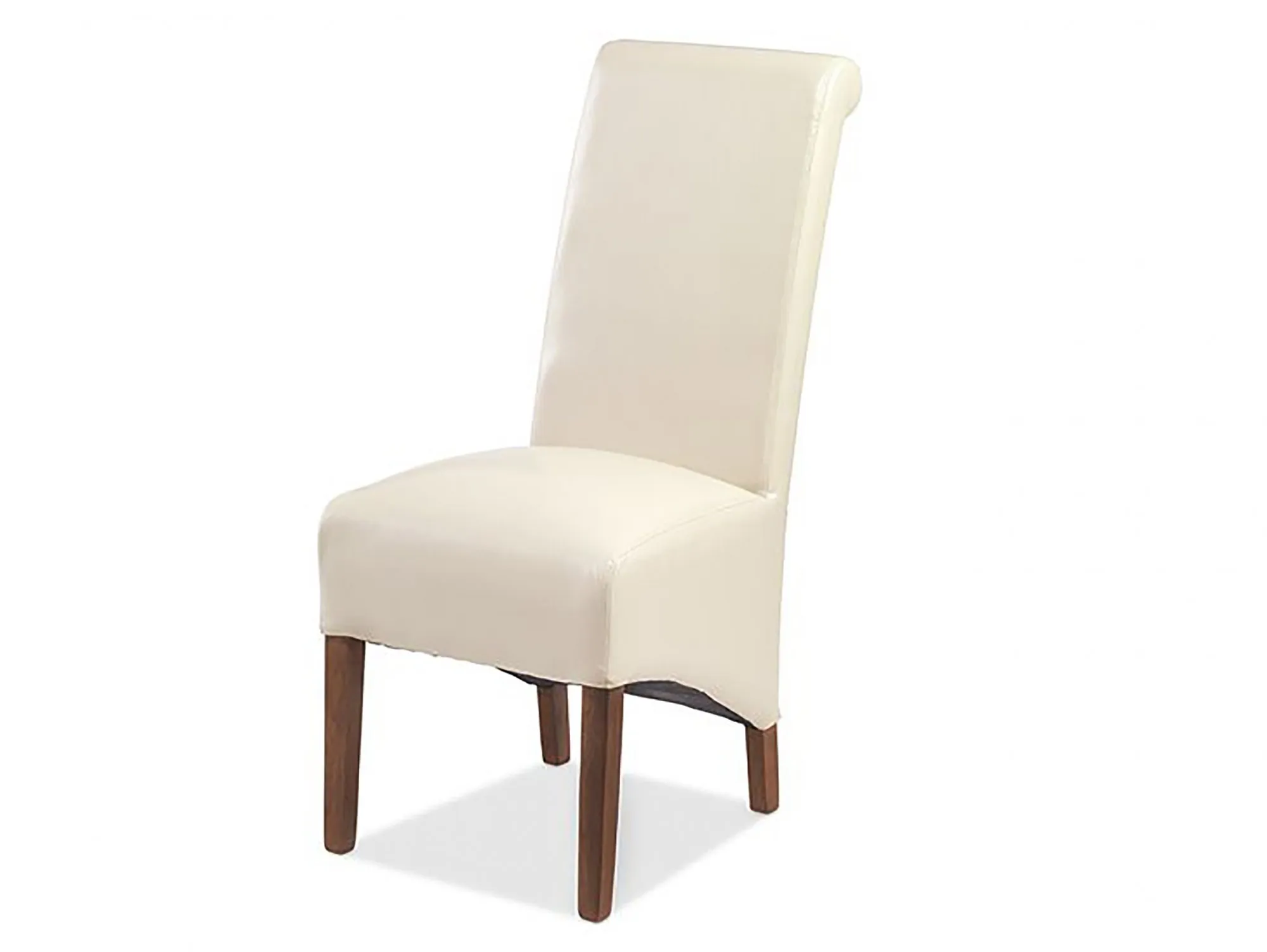 Archers Archers Santa Clara Beige Leather Dining Chair