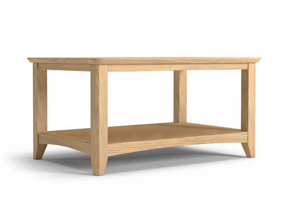 Archers Archers Oslo Light Oak Large Wooden Coffee Table