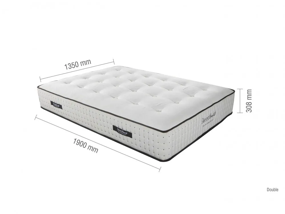 SleepSoul SleepSoul Harmony Memory Pocket 1000 4ft6 Double Mattress in a Box