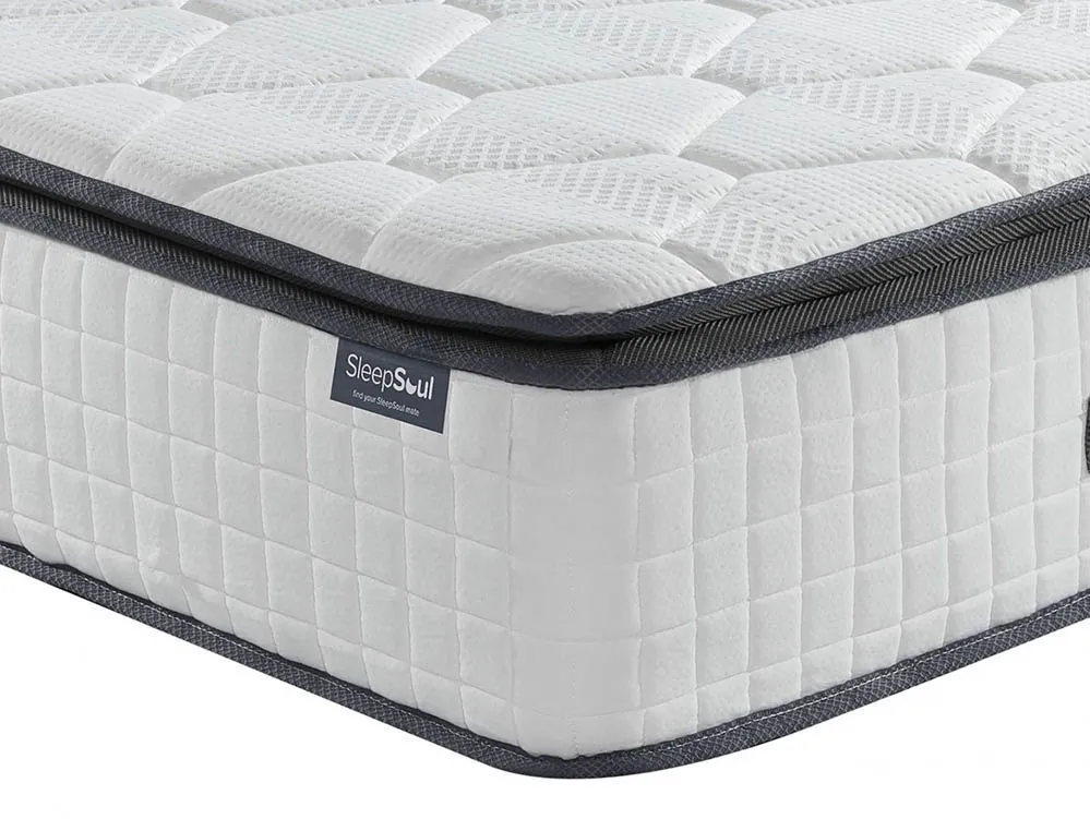 SleepSoul SleepSoul Bliss Memory Pocket 800 Pillowtop 4ft Small Double Mattress