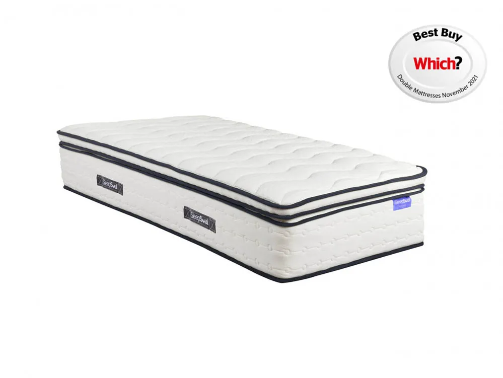 SleepSoul SleepSoul Space Memory Pocket 2000 Pillowtop 3ft Single Mattress in a Box