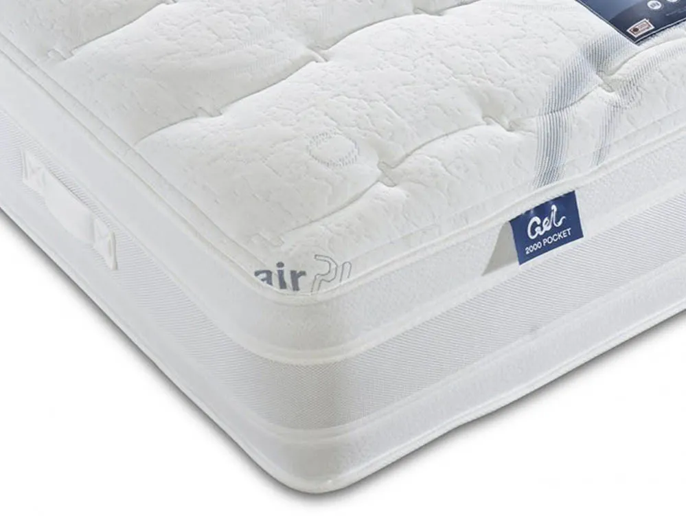 Dura Dura Air Plus Gel Pocket 2000 2ft6 Small Single Mattress