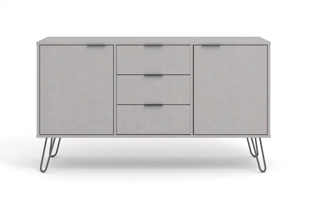 Core Products Core Augusta Grey Medium Sideboard with 2 Door 3 Drawer