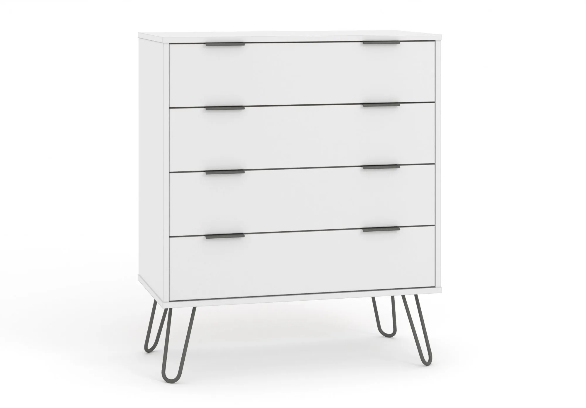 Core Products Core Augusta White 4 Drawer Chest of Drawers