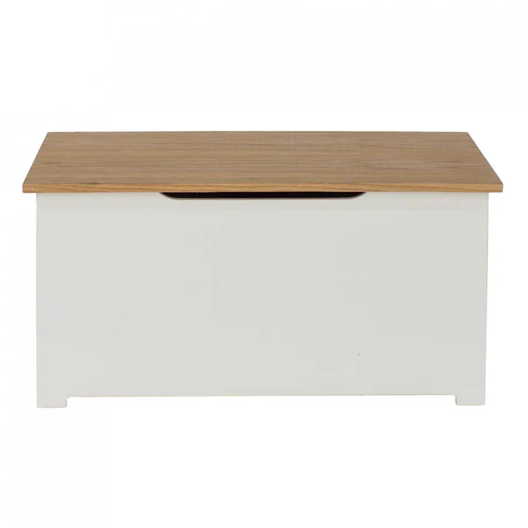 Core Products Core Colorado White and Oak Blanket Box